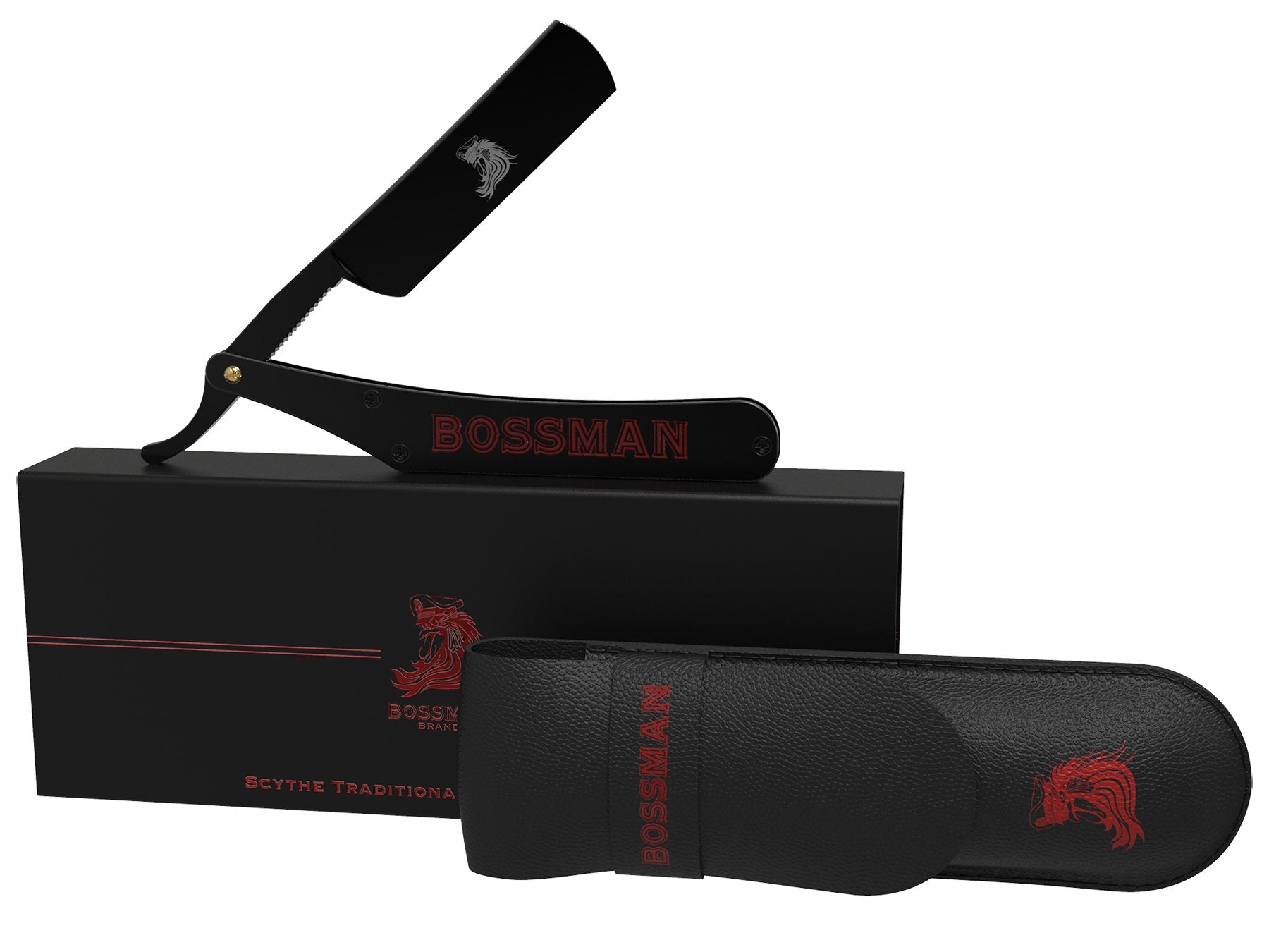 Bossman Scythe Traditional Straight Razor