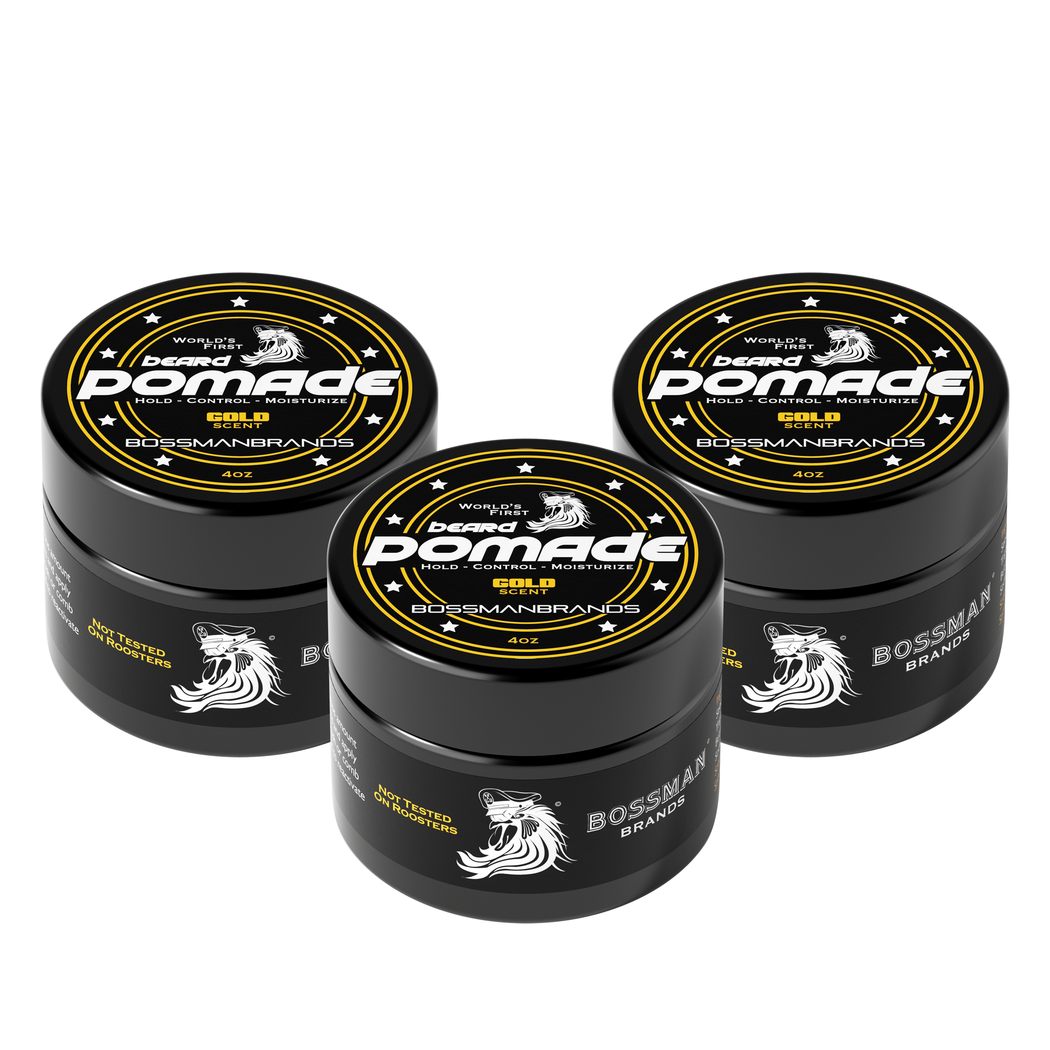 Beard Pomade - Gold Scent (3 pack)