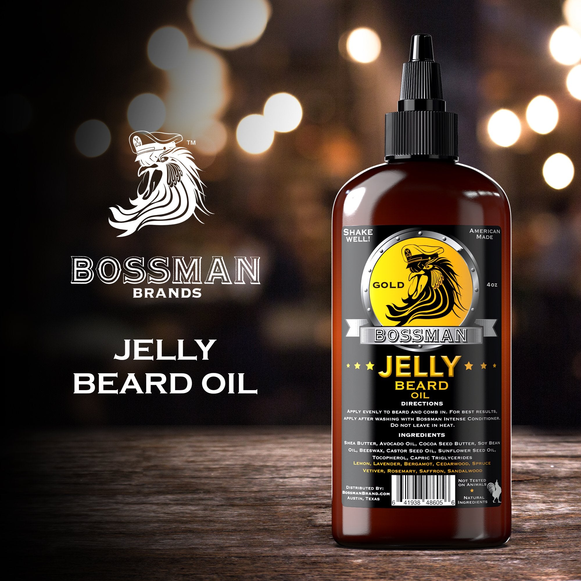 Jelly Beard Oil - Gold Scent