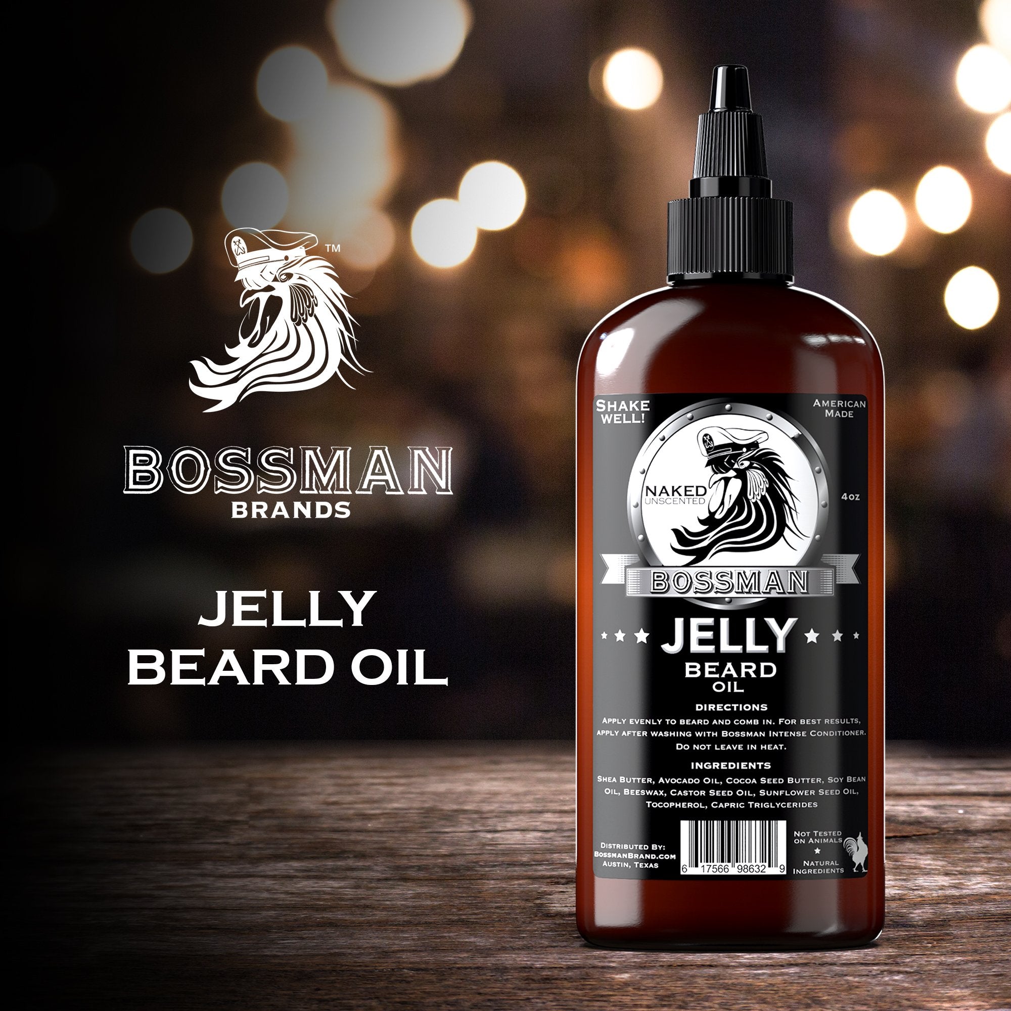 Jelly Beard Oil - Naked Scent