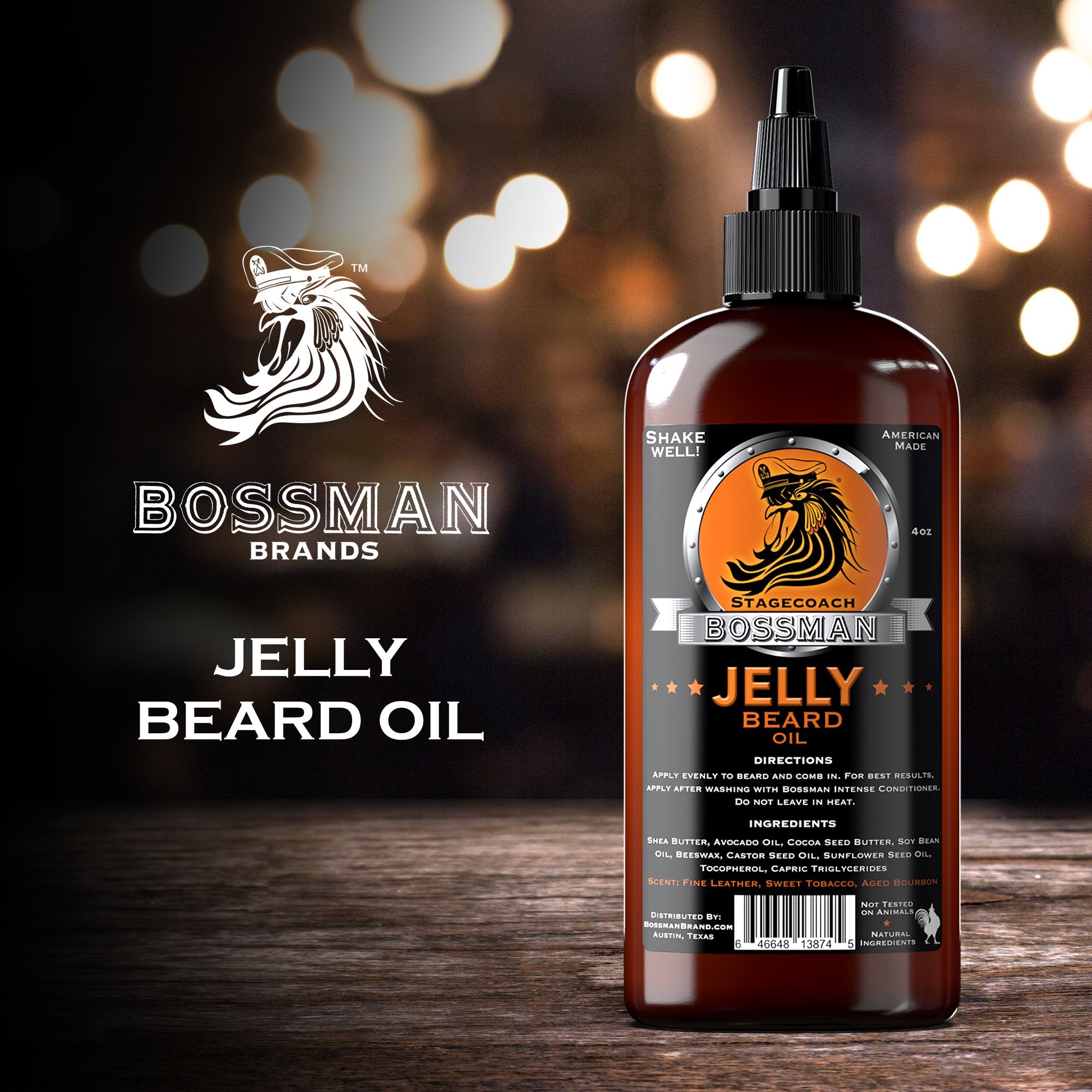 Jelly Beard Oil - Stagecoach Scent