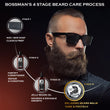 Bossman Relaxing Beard Balm - Naked Scent (3 Pack)