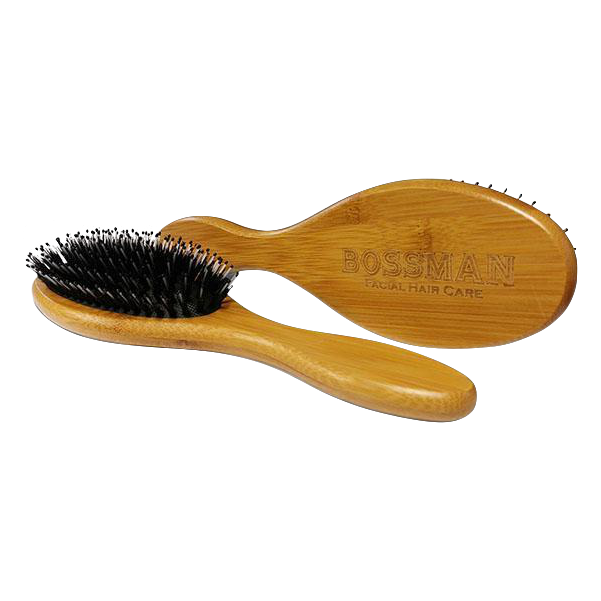 Beard Brush With Boar Hair & Nylon Bristles