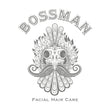 Bossman Rooster Skull Raglan Baseball 3/4 Sleeve Tee