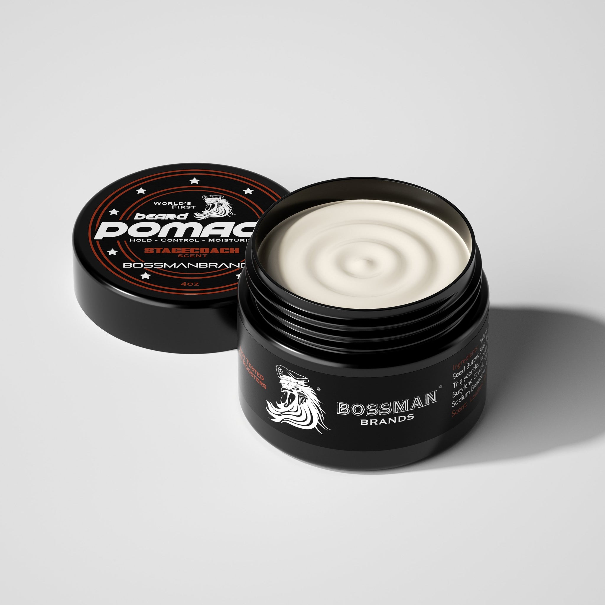 Beard Pomade - Stagecoach Scent (3 pack)