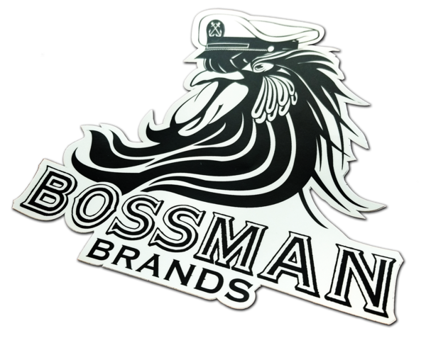 Huge Bossman Brands Sticker