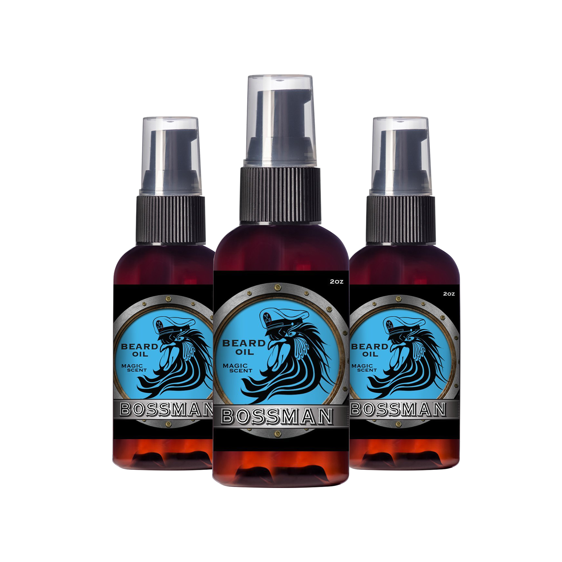 Beard Oil - Magic Scent (3 Bottles)