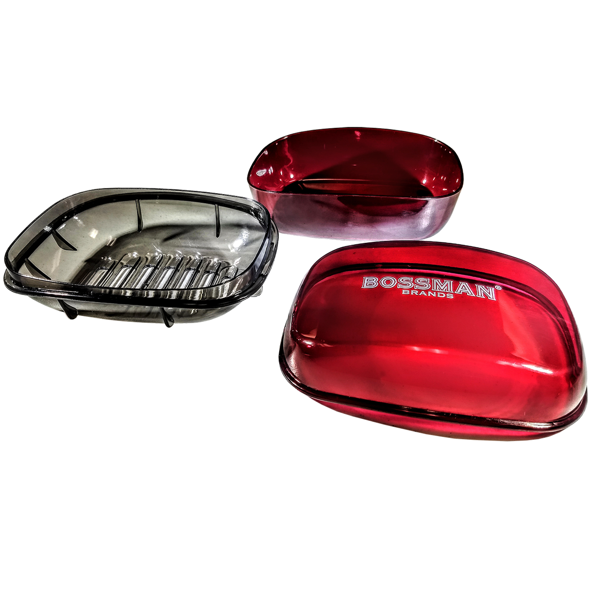 Bossman Soap Dish (3 Piece)