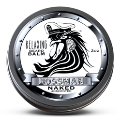 Bossman Relaxing Beard Balm - Naked Scent