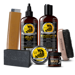 BIG BOSS Facial Hair Care Package - Gold Scent