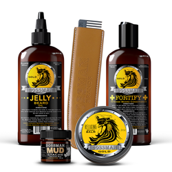 Complete Facial Hair Care Package - Gold Scent