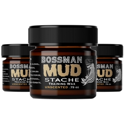 MUDstache® Mustache Wax - 3 Pack